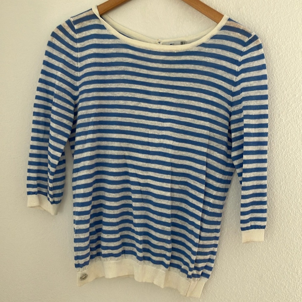 Escales Paris 100% linen sweater